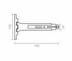 TIRANTE C/FLEJE PR18 GR