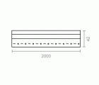 TUBO EJE OCTOGONAL PR23 42x2mts GV