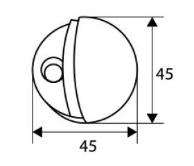 BL TOPE PUERTA LUX TALADRO TP01 CB