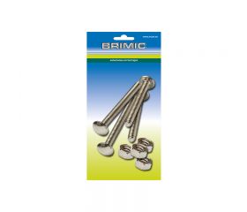 BL TORNILLO TRN10+TUERCA SILLA TRC08 3/16x50mm NI