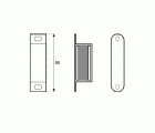BL CIERRE MAGNETICO IM02 56mm BL