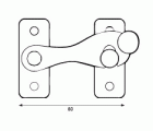 BL ALDABA CLASICA ADB01 DCHA 80mm NI