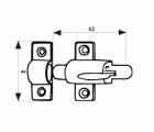 BL CIERRE VENTANA P/BAJO CV01 62x44mm LT*