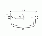 BL ASA ABATIBLE LISA TRM12 125x27mm NE