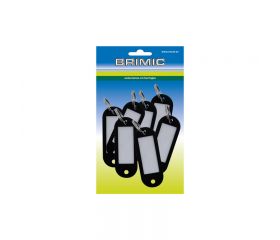 BL LLAVERO PORTAETIQUETAS PTQ02 NEGRO