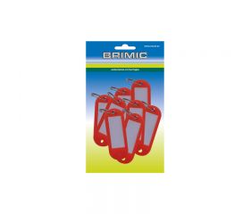 BL LLAVERO PORTAETIQUETAS PTQ02 NARANJA