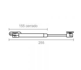 BL PISTON GAS ELEVABLE BCP01 8kg AL