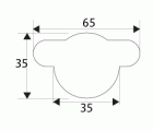 BL TAPON ADH P/BISAGRA TPN04 HAYA