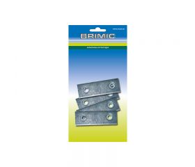 BL PLACA CARTELA PLC03 30x13mm ZN