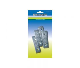 BL PLACA CARTELA PLC03 40x15mm ZN