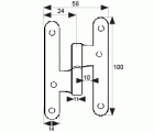 BL PERNIO S/R PN04 DCHA 100x58mm NS