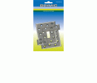 BL ESCUADRA PLANA PLC05 60x60x12mm ZN