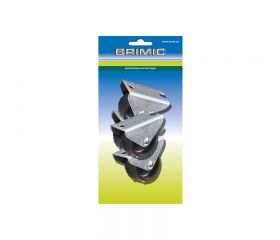 BL RUEDA MUEBLE FIJA RUM09 15mm ZN