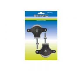 BL POLEA TENDER C/TUERCA POL02 60mm ZN