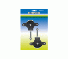 BL POLEA TENDER C/TUERCA POL01 60mm ZN