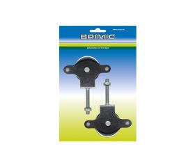 BL POLEA TENDER C/TUERCA POL01 60mm ZN