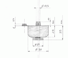 BL NIVELADOR REGULABLE NV13 50x28mm NE