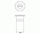 BL DEDAL EMBUTIR DDL01 22mm LT