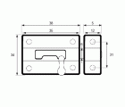 BL PASADOR ZAMAK PS03 35mm CB