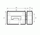 BL PASADOR ZAMAK PS03 50mm CB