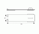 BL PORTACANDADO CC10 100mm NE