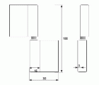 BL PERNIO PALA 696 16x100mm PU