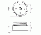 BL NIVELADOR TOP NV10 60x30mm GR