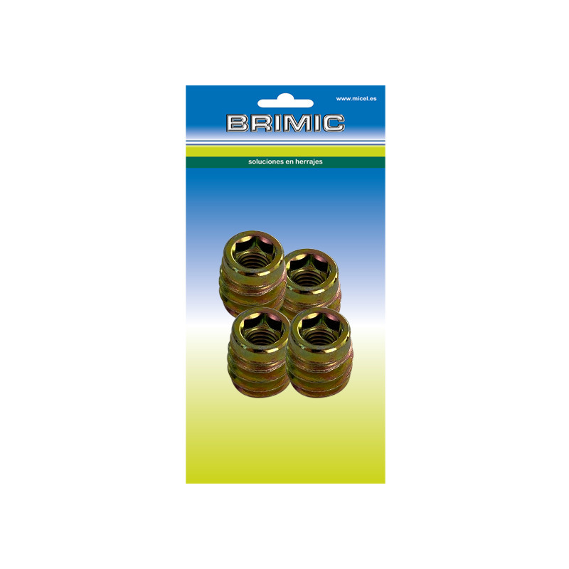 BL TUERCA EMBUTIR TRC03 M10x15x17mm BC