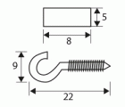 KIT TERMINAL ESPIRAL VISILLO EV03 NI