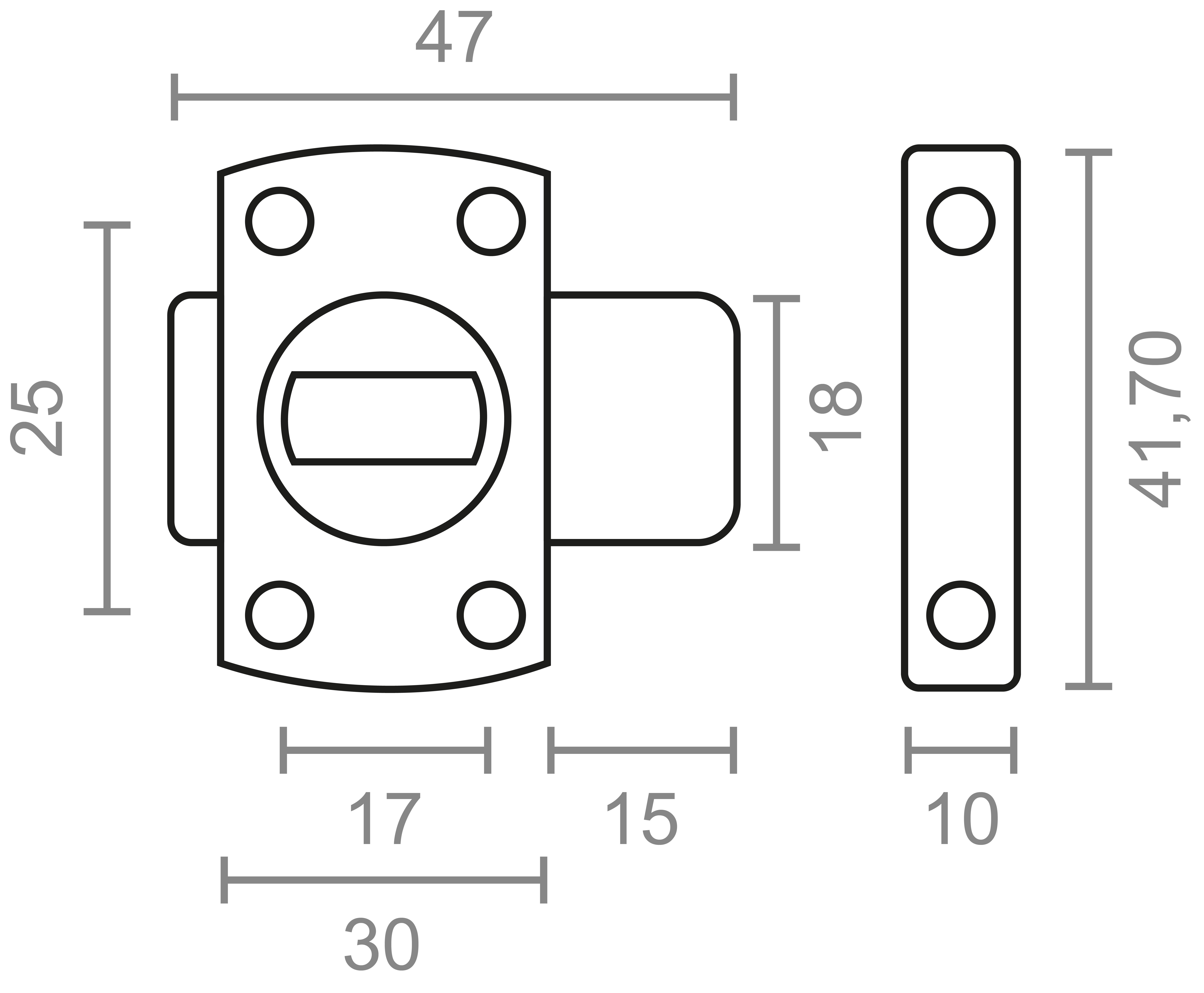 BL PASADOR RULETA PS04 40mm LTD