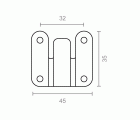 BL COLGADOR MUEBLE REVERSIBLE CG08 ZN