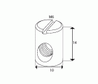 BL TUERCA EMBOLO TRC07 M6x10x14mm NI