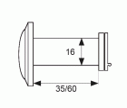 BL MIRILLA 16mm 180º MR02 35/60mm LTD