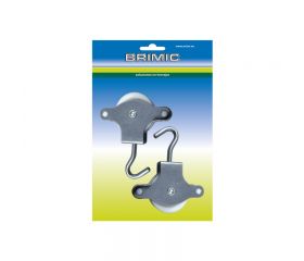 BL POLEA TENDER C/GANCHO POL06 40mm ZN