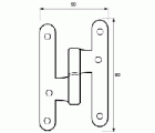 BL PERNIO S/R PN07 DCHA 80x50mm IN
