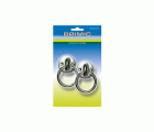 BL PLACA AMARRE REDONDA C/ANILLA AP09 40mm AISI316