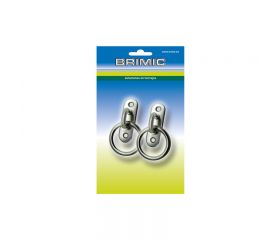 BL PLACA AMARRE OVAL C/ANILLA AP11 45x17mm AISI316