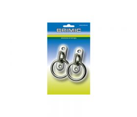 BL PLACA AMARRE OVAL C/ANILLA AP11 60x20mm AISI316