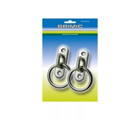 BL PLACA AMARRE OVAL C/ANILLA AP11 80x26mm AISI316
