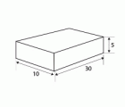 BL NEODIMIO BLOQUE IM30 30x10x5mm NI
