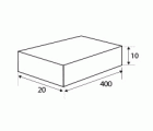 BL FERRITA BLOQUE IM35 40x20x10mm NE