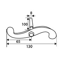 BL RETENEDOR FORMA S RT06 130x100mm NE