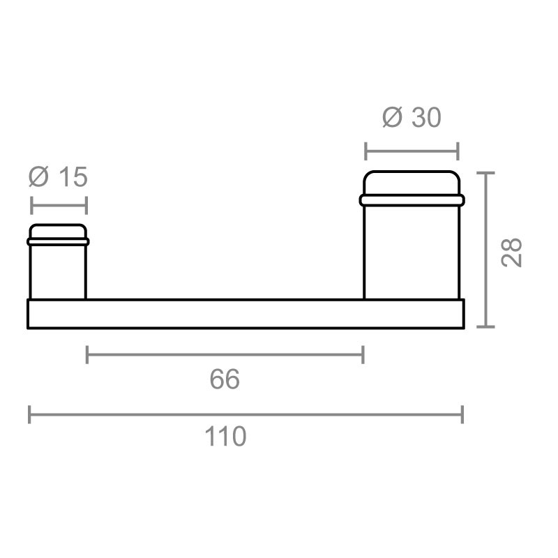 BL TOPE PUERTA RETENEDOR TP12 IN