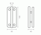 BL CORNAMUSA PERGOLA TLD16 100mm NE