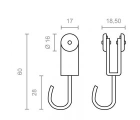 BL POLEA PERFIL PERGOLA EXTERIOR TLD17 IN