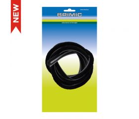 BL BURLETE MOSQUITERA MQ05 4,8x8mm NE (3mts)