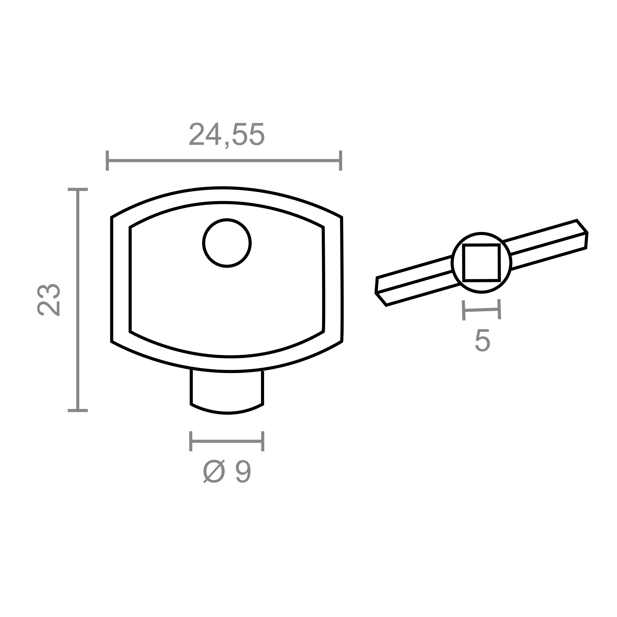 BL LLAVE PURGAR RADIADOR LLV06 NI