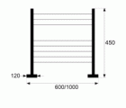 ZAPATERO CAJON EXT IA04 600/1000mm CB