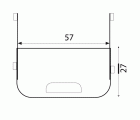 SOPORTE TECLADO S/BANDEJA STO01 BL