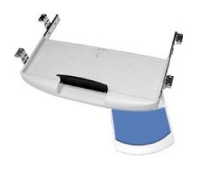 SOPORTE TECLADO C/BANDEJA STO01 BL